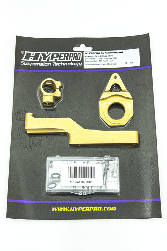 Kits de montaje de amortiguadores de dirección HYPERPRO
DMP MNT KAW ZX-10R 04-05