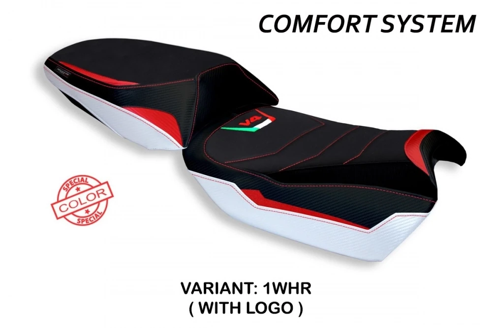 Funda de asiento Tappezzeria MV Agusta Turismo Veloce (14-20) modele Sahara special color confort system