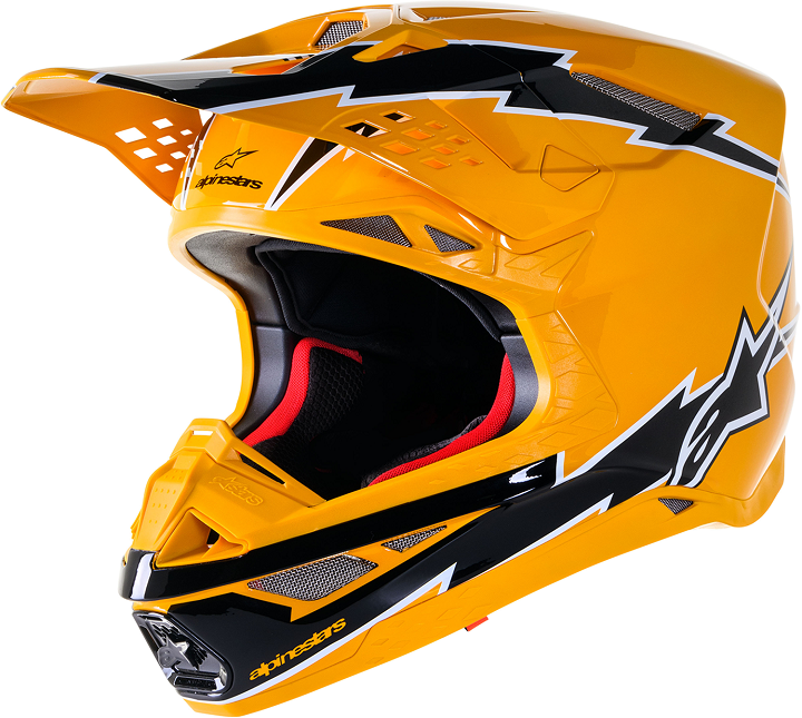 Casco Suptertech M10 Solid MX
ALPINESTARS
HELMET SM10 AMP BLK/YL