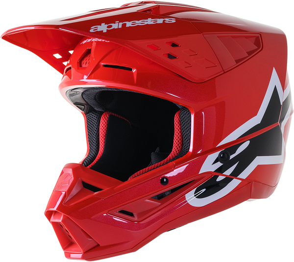 Casco Supertech M5 Solid MX ALPINESTARS
HELMET SM5 CORP RED