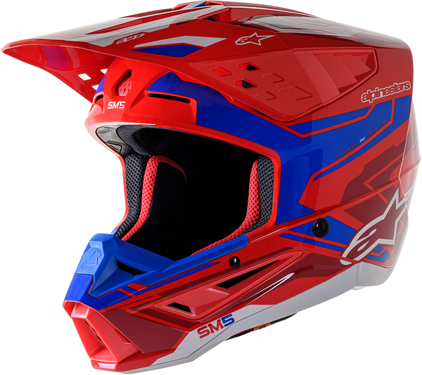 Casco Supertech M5 Solid MX ALPINESTARS
HELMET SM5 ACT2 RED/BL