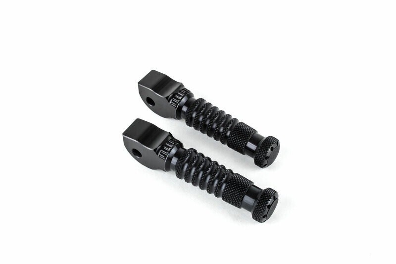 Estriberas deportivas Gilles Tooling para pasajero, negro para BMW