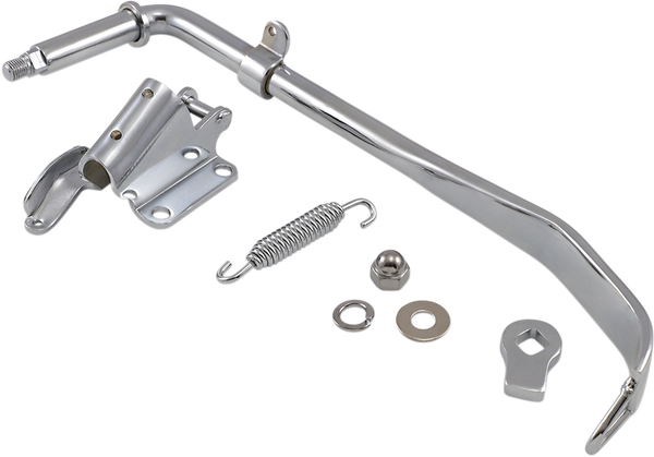 Kit de caballete lateral cromado DRAG SPECIALTIES Harley Davidson KICSTND KIT 36-86 BIG TWN