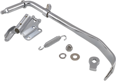Kit de caballete lateral cromado DRAG SPECIALTIES Harley Davidson KICSTND KIT 36-86 BIG TWN