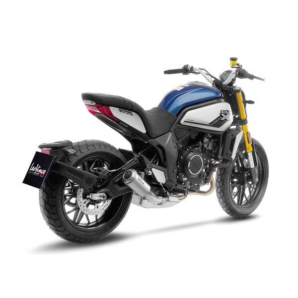 Silenciador Slip-On LV-10 - acero inoxidable MUFFLER LV-10 X-HERITAGE CF MOTO HOMOLOGADO