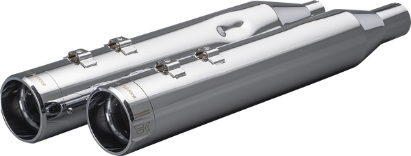 Silenciadores Slip-On 4-1/2" HP-Plus® KHROME WERKS
MUFFLER 4.5 KLAS  HARLEY DAVIDSON FL M8 CH