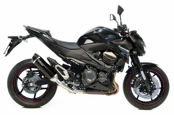 Silenciador Slip-On Nero - acero inoxidable LEOVINCE
MUFFLER NERO KAWASAKI Z800 Homologado