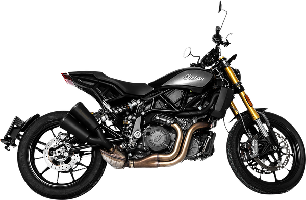 Sistema de escape 2 en 1 KESSTECH EC MUF INDIAN FTR 1200 BK