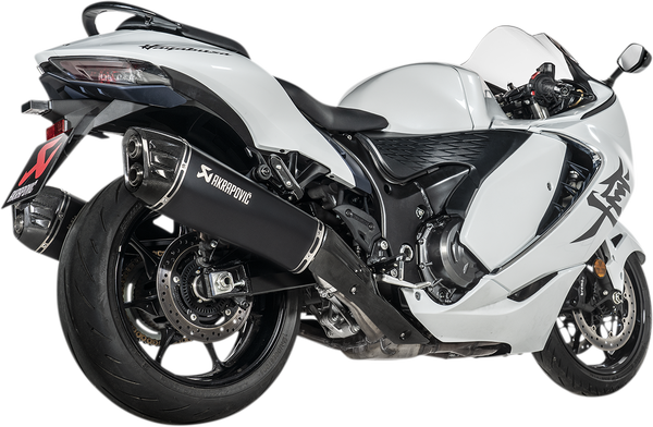 Escape AKRAPOVIC
MUFFLERS TI/CF BK SUZUKI GSX13R Homologado