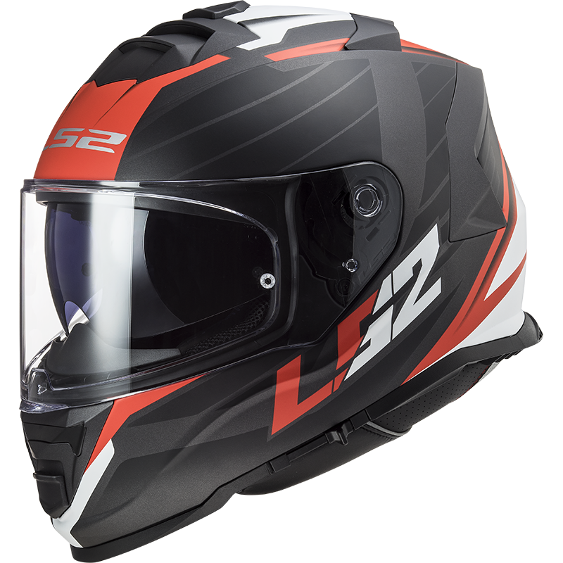 LS2 Helmet FF800 Storm Nerve Matt Black/Red LS2 Helmet FF800 Storm Nerve Matt Black/Red