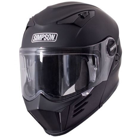 SIMPSON Casco Darksome Negro Mate