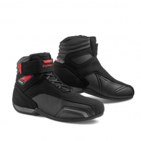 Zapato Stylmartin Vector WP Negro/Rojo
