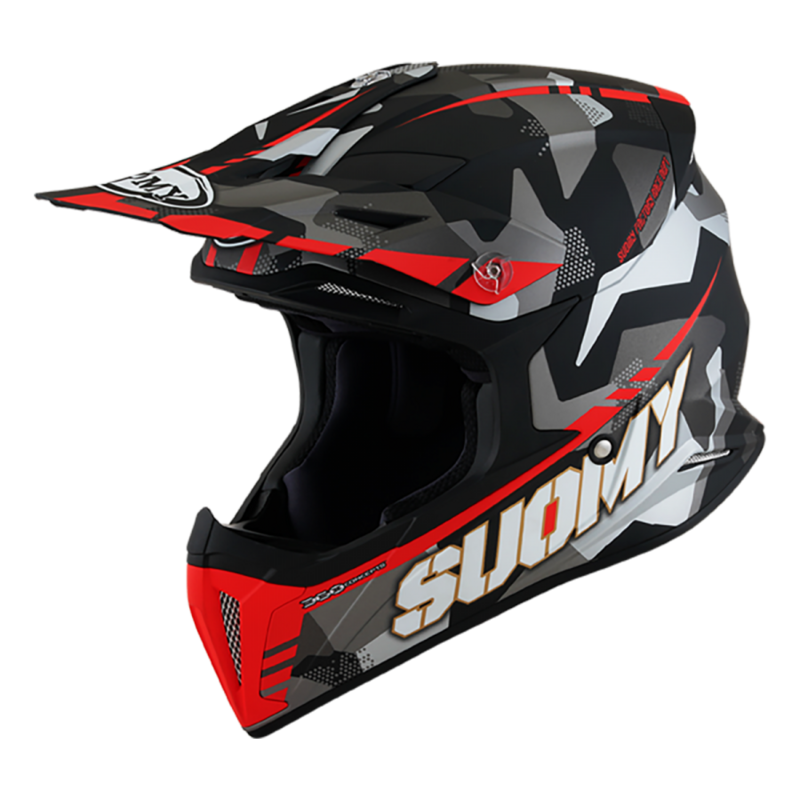SUOMY X-WING CAMOUFLAGER MATT RED