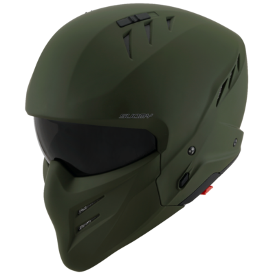 Suomy ARMOR PLAIN MATT ARMY GREEN E06