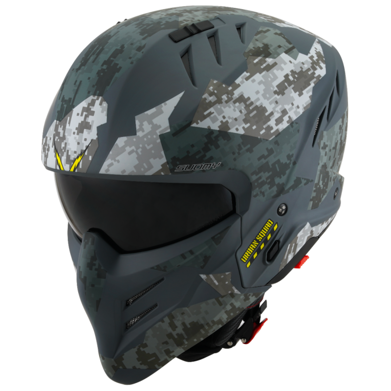 Suomy ARMOR URBAN SQUAD CAMOUFLAGE MATT GREY E06