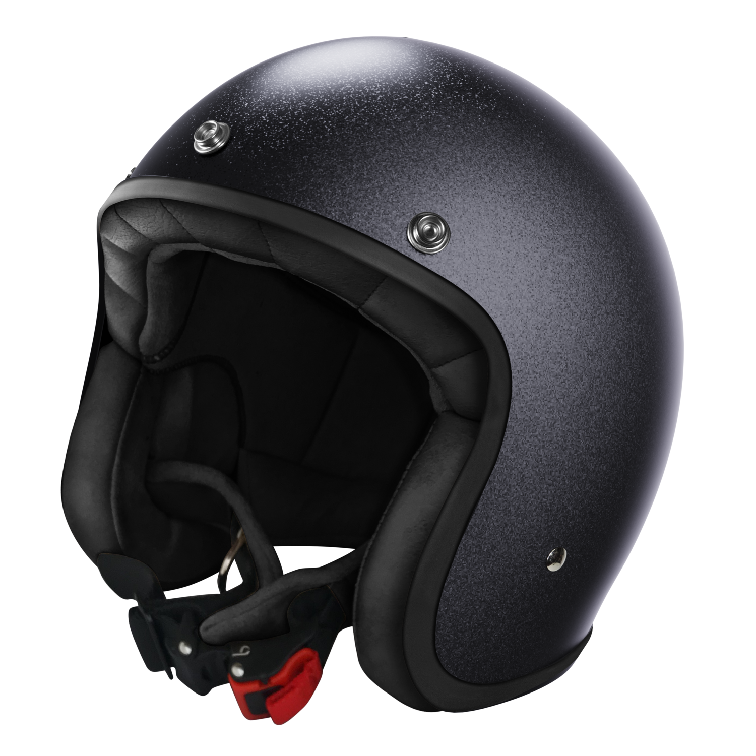 Stormer Pearl Quartz Black Glitter Matt