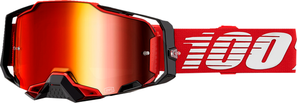 Gafas de protección Armega 100% GOGGLE ARMEGA RED MR RD