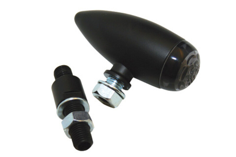 Piloto trasero LED HIGHSIDER Micro-Bullet Ahumado