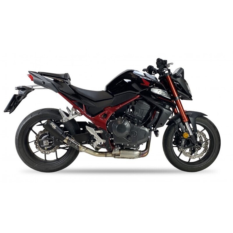 Silenciador IXIL RC Racing acero inoxidable negro Honda CB HORNET 750