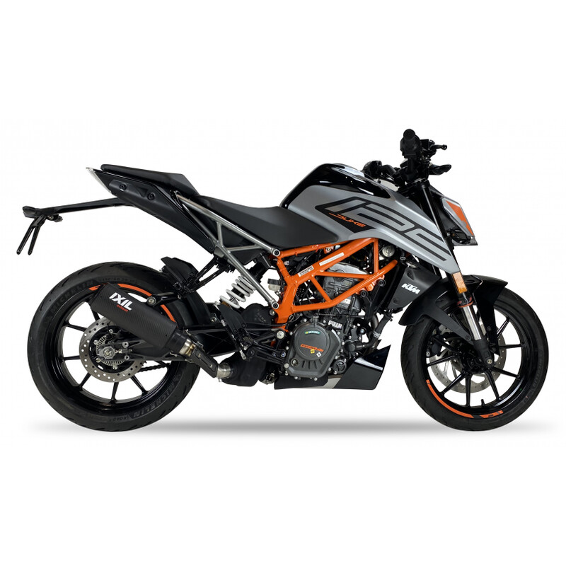 Silenciador IXIL Round Carbon Xtrem RCR - GM3259C KTM DUKE 125 350