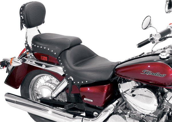 Asiento Touring 2-Up ancho MUSTANG SEAT WIDE STUDDED HONDA VT 750AERO