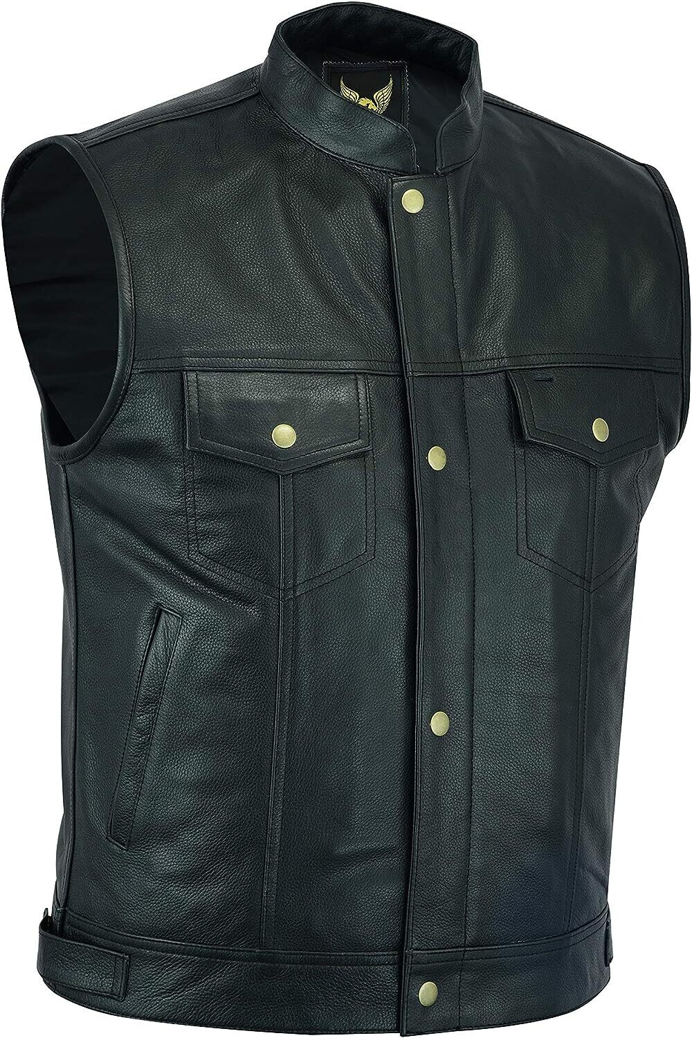 Leatherick SOA Chaleco de cuero