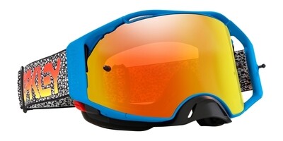 Gafas OAKLEY Airbrake MX - Blue Crackle Lente Fire Iridium