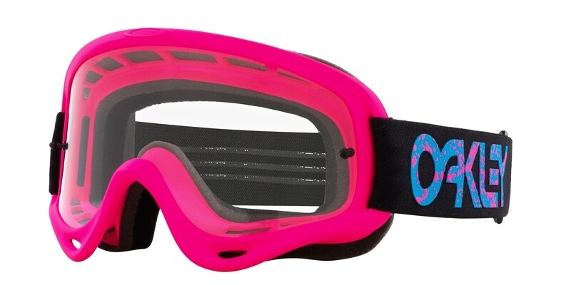 Gafas OAKLEY O-Frame MX - Pink Splatter Lente Dark Grey