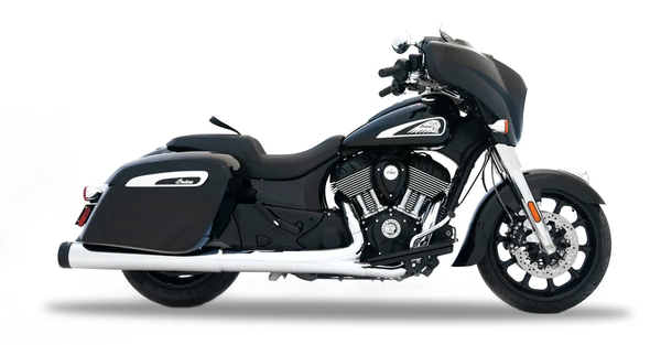 Silenciadores Slip-On MotoPro45 de 4,5" para Indian RINEHART RACING
MUFF 45 INDIAN CH/BK