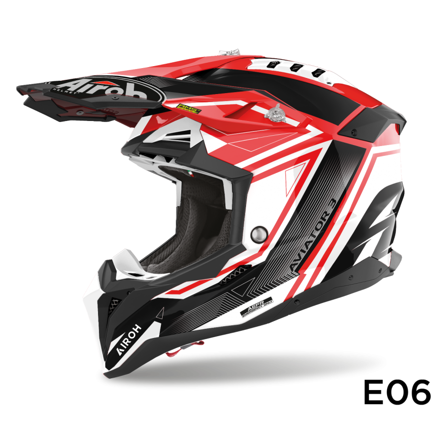 Airoh AVIATOR 3 LEAGUE RED GLOSS