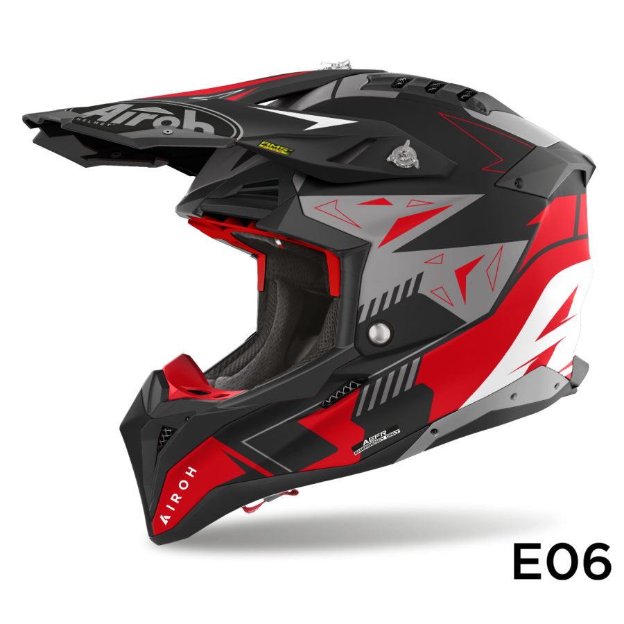 Airoh AVIATOR 3 SPIN RED MATT