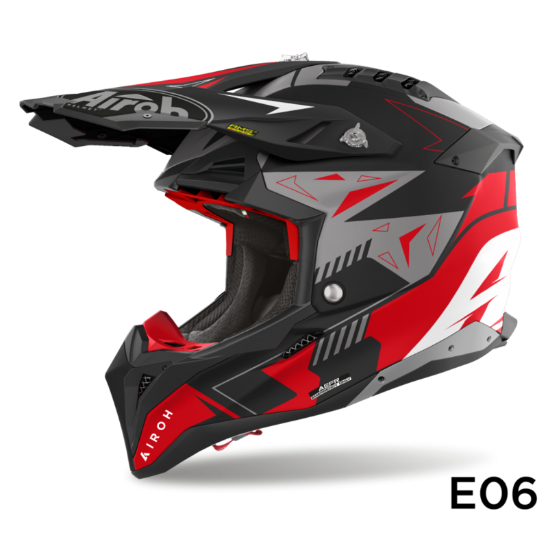 Airoh AVIATOR 3 SPIN RED MATT