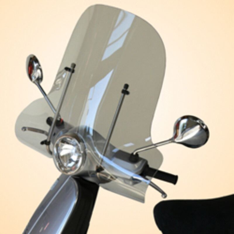 Pantalla V Parts Classic transparente para Vespa LX