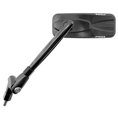 Retrovisor Ambos lados Aluminio Fresado Negro Retrovisor Ambos lados Aluminio Fresado Negro