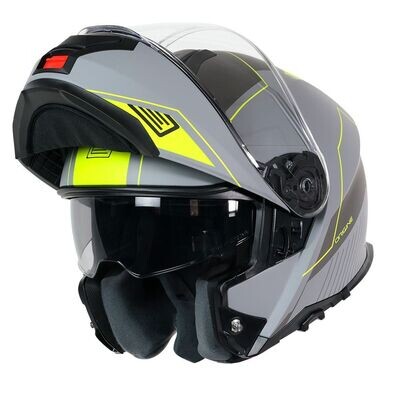 CASCO ORIGINE LOGIC LINEAR FLUO YELLOW GREY MATT (ECE2206)