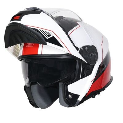 CASCO ORIGINE LOGIC LINEAR FLUO RED RED WHITE GLOSS (ECE2206)