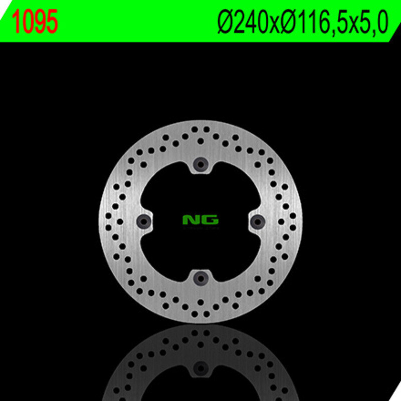 Disco de freno NG 1095 Ø240 x Ø116.5 x 5 para HONDA CB 600 F HORNET (PC41) CBF 1000 (SC58)