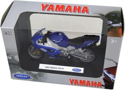 Yamaha YZF R 1 R1 Azul 2008 1/18