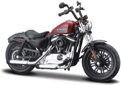 Harley Davidson Forty-Eight Special, rojo/negro, 2018, 1:18