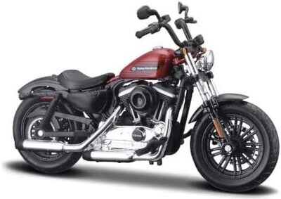 Harley Davidson Forty-Eight Special, rojo/negro, 2018, 1:18 Harley Davidson Forty-Eight Special, rojo/negro, 2018, 1:18