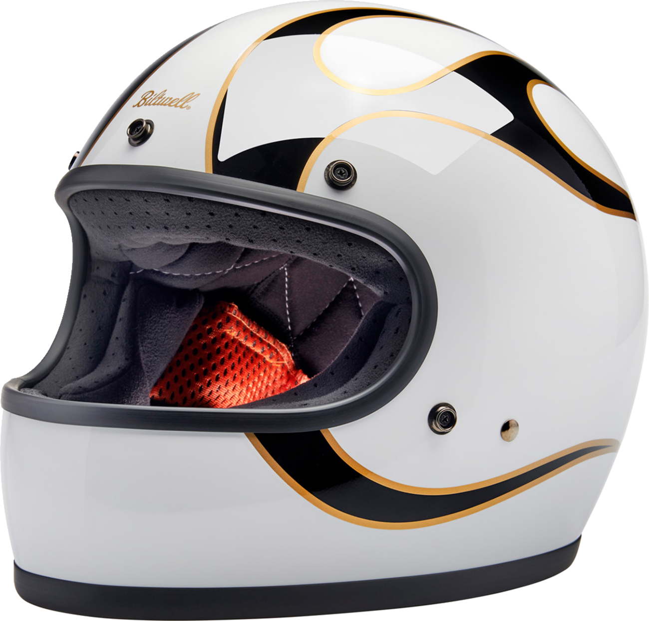 BILTWELL
HELMET GRINGO BLACK WHITE