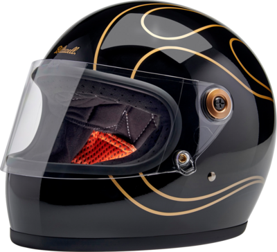 BILTWELL
HELMET GRINGO BLACK FLM