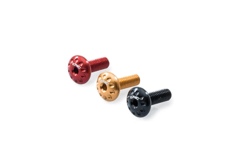 KIT TORNILLOS TUBO DE ESCAPE PROTECCIÓN TÉRMICA DUCATI 848, 848 Evo, 1198 y 1098 ​​CNC RACING