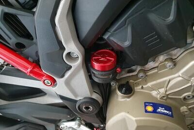 Tornillo para abrazadera del depósito de líquido de freno trasero Ducati Multistrada V4 CNC RACING