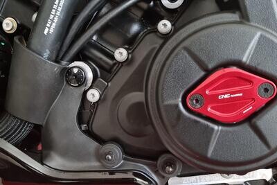 Tornillo soporte lateral izquierdo quilla Ducati Diavel V4 CNC RACING