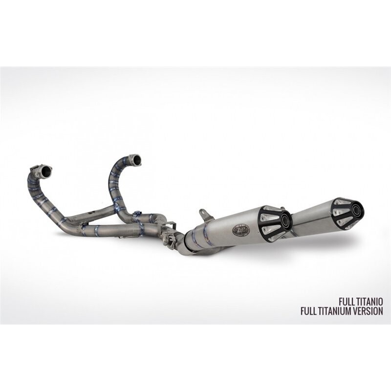Zard KIT COLECTOR 2 EN 2 ACERO INOXIDABLE ZARD NINE-T 1200