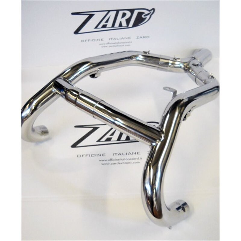 KIT COLECTORES ACERO NEGRO ZARD R 1200 GS M.Y. 10-12