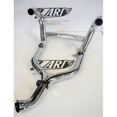 KIT COLECTORES INOXIDABLE ZARD R 1200 R M.Y. 11-13