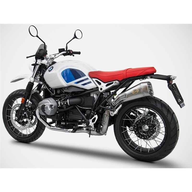 SILENCIOSO SHORT HIGH INOXIDABLE ZARD RACING para BMW R NINE-T M.Y. 2017