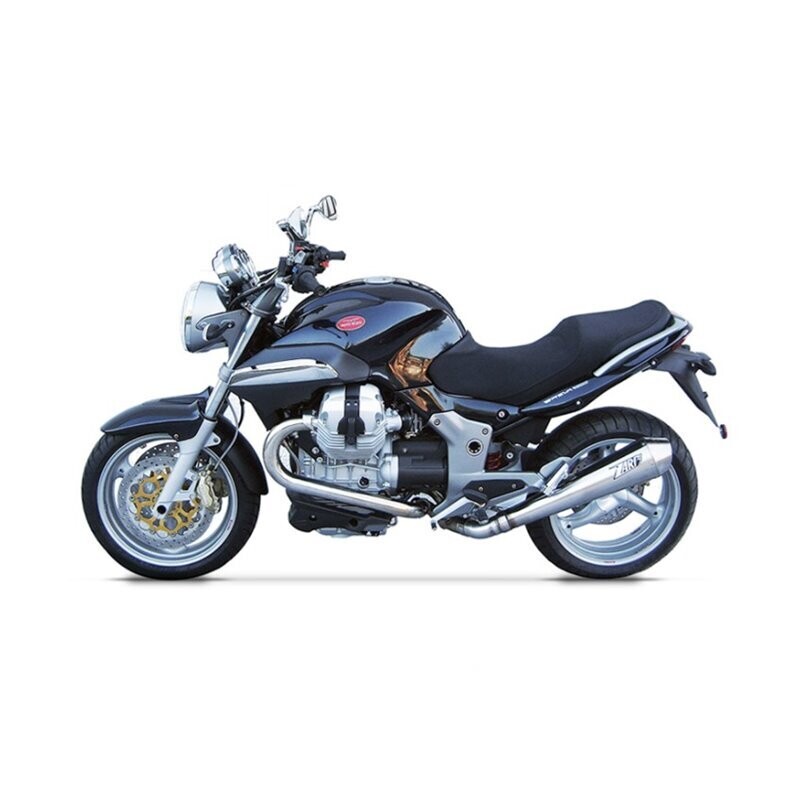 Zard SILENCIOSO RACING CÓNICO ACERO INOXIDABLE MOTO GUZZI BREVA 1200 M.Y. 2011.
